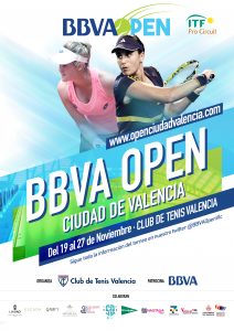 Cartel Oficial BBVA Open Ciudad de Valencia