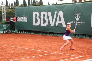 Jasmine Paolini en la final del BBVA Open Ciudad de Valencia