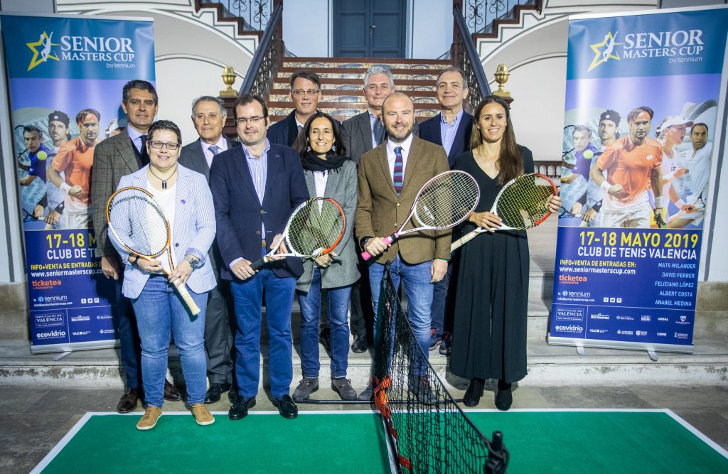 El Club de Tenis Valencia acoge por primera vez la Senior Masters Cup