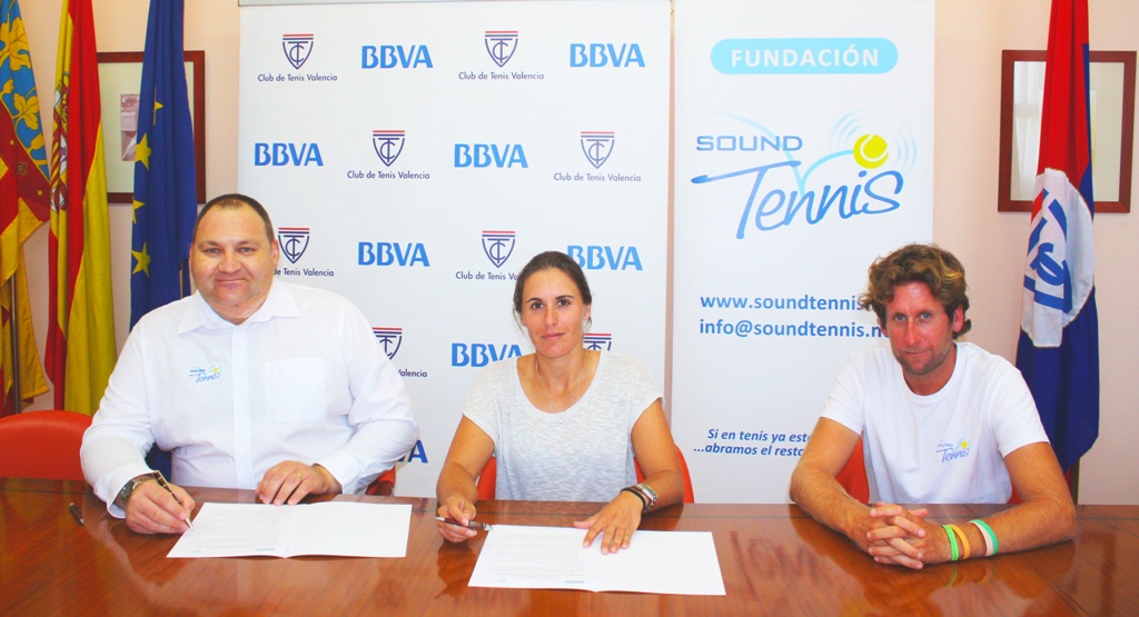 BBVA Open Ciudad de Valencia y Sound Tennis y Anabel Medina