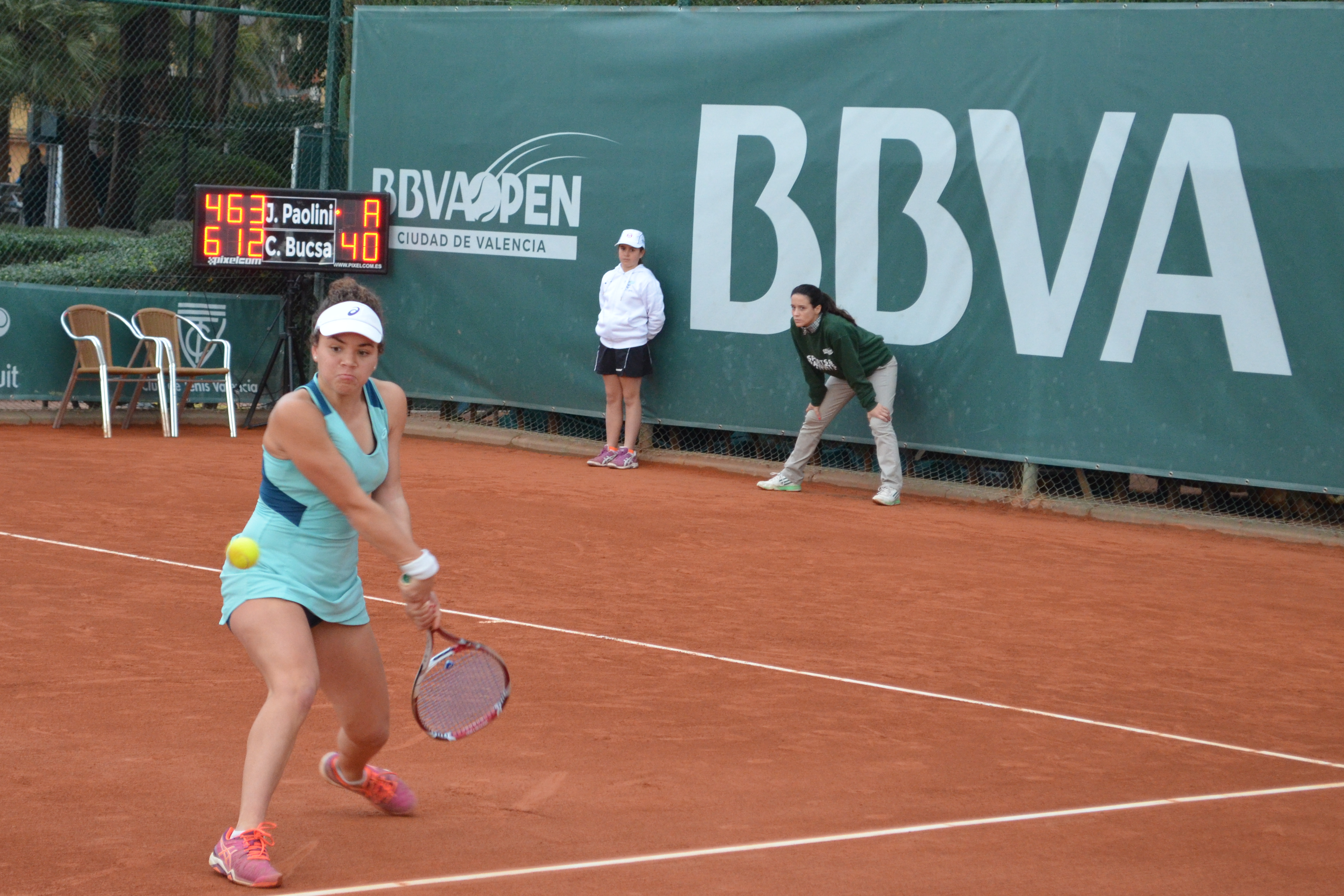 Jasmine Paolini en el BBVA Open Ciudad de Valencia